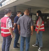 廣東省環(huán)境保護(hù)產(chǎn)業(yè)協(xié)會(huì)專家到我司運(yùn)營(yíng)項(xiàng)目開(kāi)展檢查指導(dǎo)工作